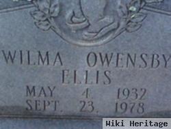 Wilma Jo Owensby Ellis