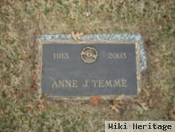 Anne J Temme