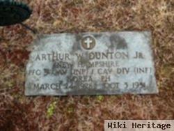 Pfc Arthur William Dunton, Jr