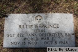 William Angus "billie" Prince