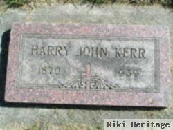 Harry John Kerr