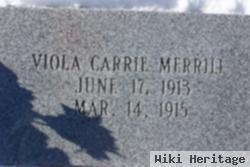 Viola Carrie Merrill