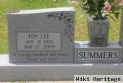 Foy Lee Summers