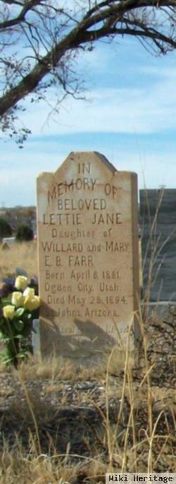 Lettie Jane Farr