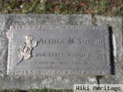 Althea M. Sanson