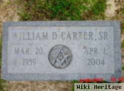 William D Carter, Sr