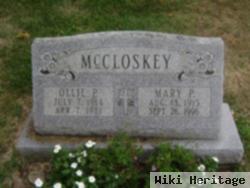 Ollie P. Mccloskey