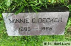 Minnie C Decker