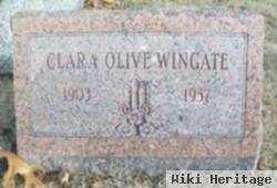 Clara Olive "ollie" Wingate