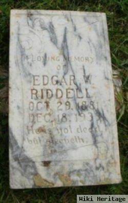 Mr. Edgar W. Riddell