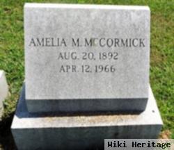 Amelia Mcsparran Mccormick