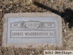 Cephus Weatherspoon, Sr