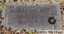 Winifred E Hunt