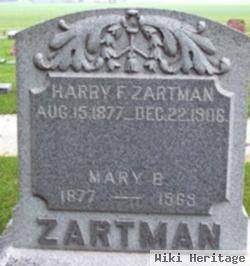 Harry F Zartman