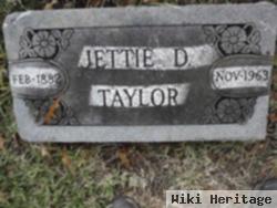 Jettie D. Taylor