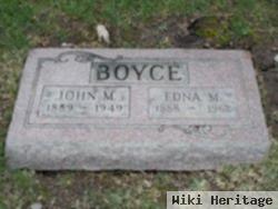 Edna M Boyce