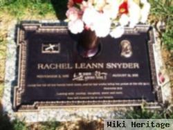 Rachel Leann Snyder