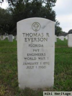 Thomas R Everson