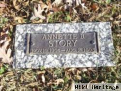 Annette B Story