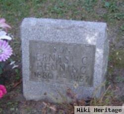 Ernest C Henning