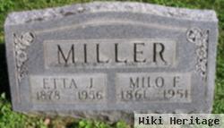 Etta J Miller