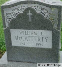 William J Mccafferty