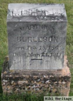 Martha J Burleson