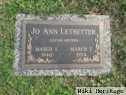 Jo Ann Letbetter