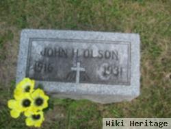 John H Olson