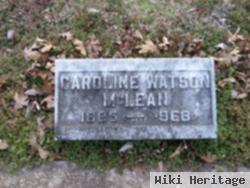 Caroline Watson Mclean