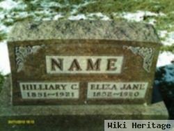 Hilliary C. Name