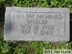 Lala Fay Archibald Krueger