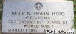 Melvin Erwin Hoig