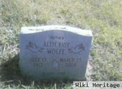 Altie Faye Wolfe