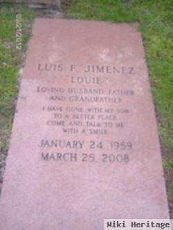 Luis F "louie" Jimenez