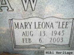 Mary Leona "lee" Shaw