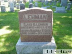 Elias G Lehman