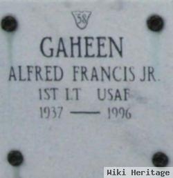 Lieut Alfred Francis Gaheen, Jr