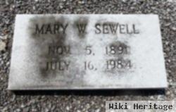 Mary Wallis Sewell