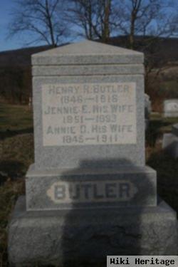 Jane E. "jennie" Thomas Butler