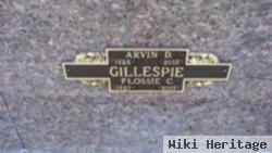 Arvin D "gill" Gillespie