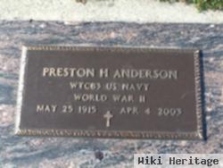 Preston Hamilton Anderson