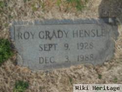 Roy Grady Hensley