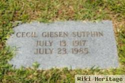 Cecil Giesen Sutphin