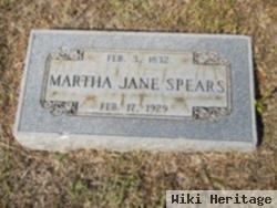 Martha Jane Spinks Spears