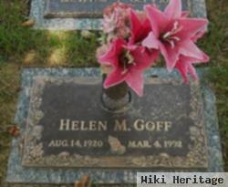 Helen M Goff