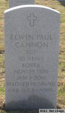 Elwin Paul Cannon