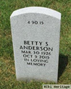 Betty S Anderson