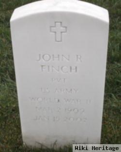 John R Finch