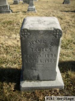 Jennie E Teeter